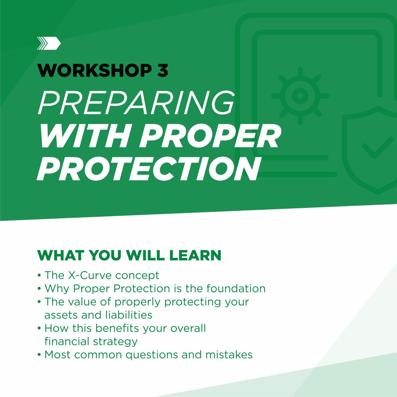 Workshop 3 - Preparing With Proper Protection