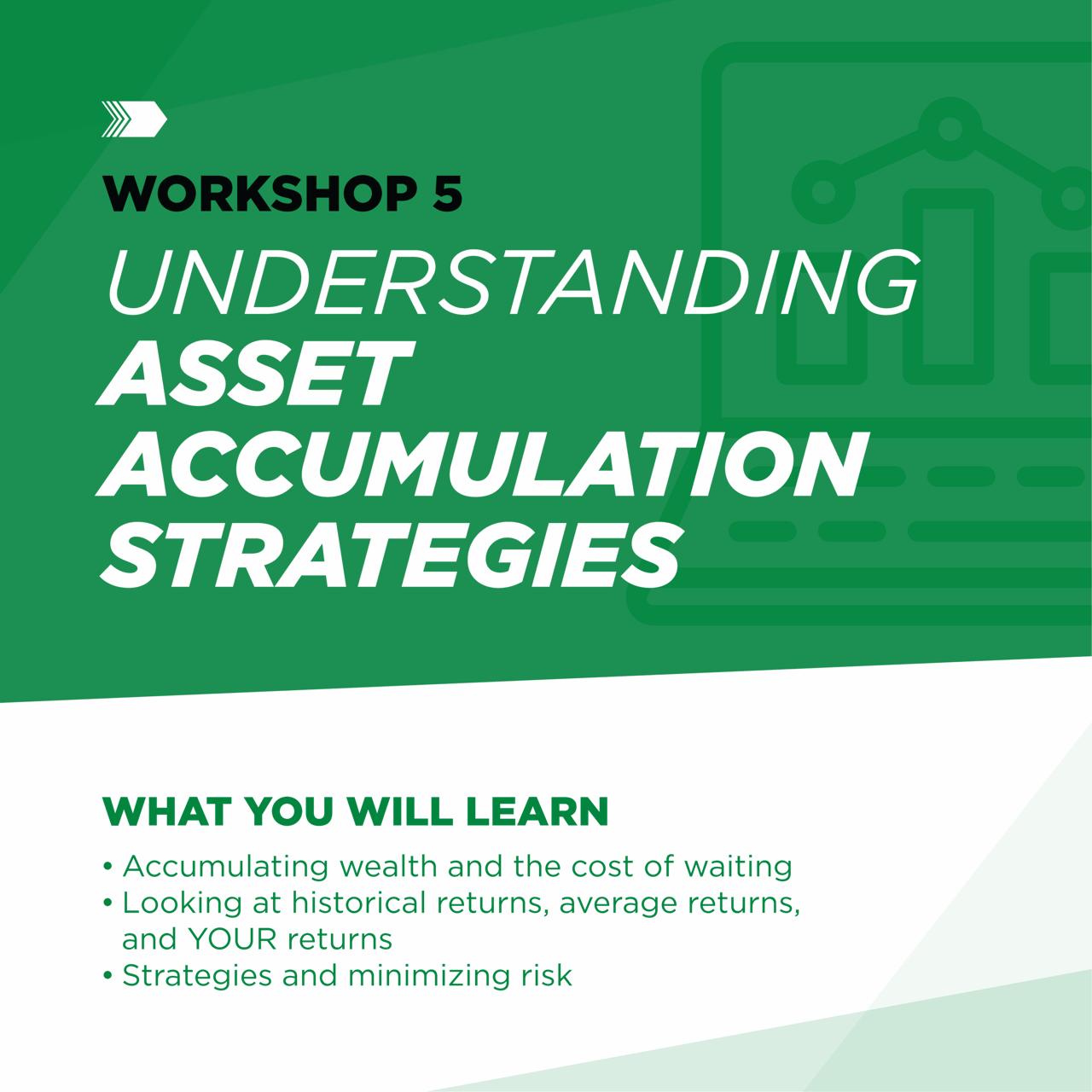 Workshop 5 - Understanding Asset Accumulation Strategies